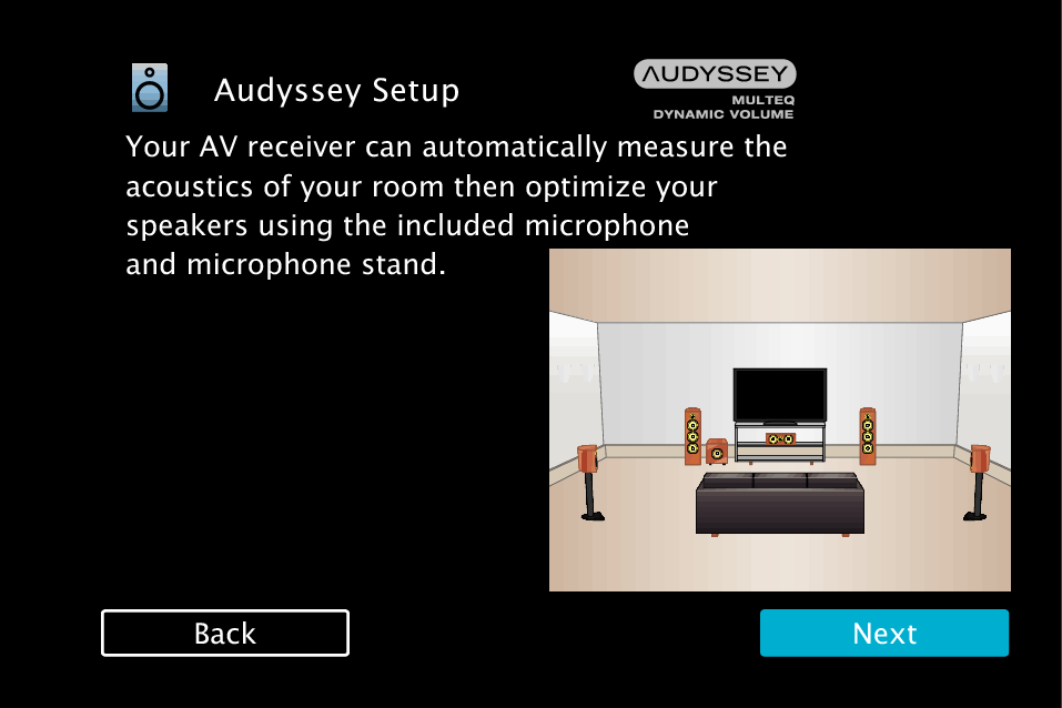 GUI Audyssey3 S64
